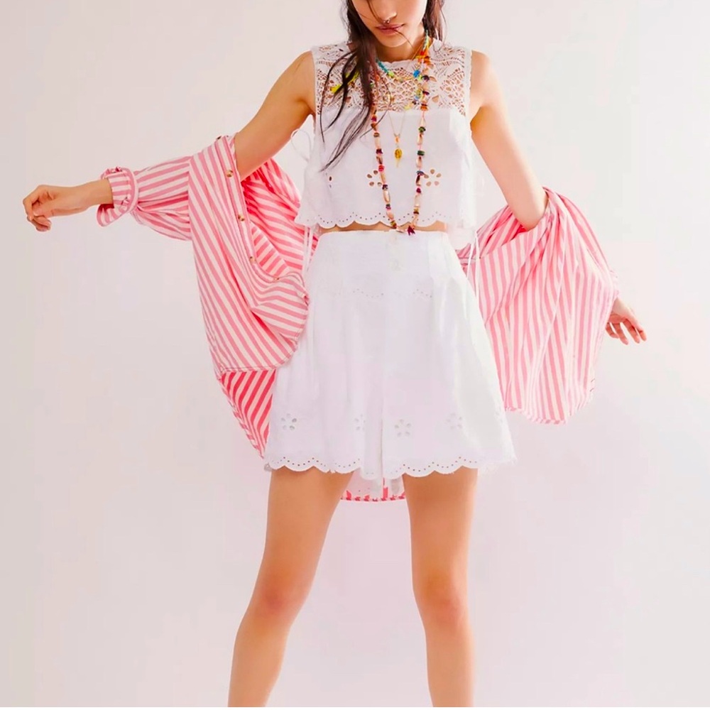 NWOT Free People How Sweet Short Set - Picture 2 of 6